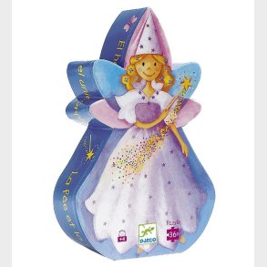 Djeco Puslespil - 36 Brikker - Feen og Enhj�rningen