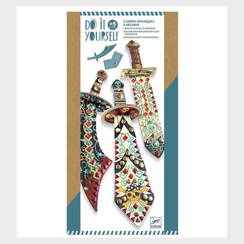 Djeco Mosaikker - Piratsv�rd