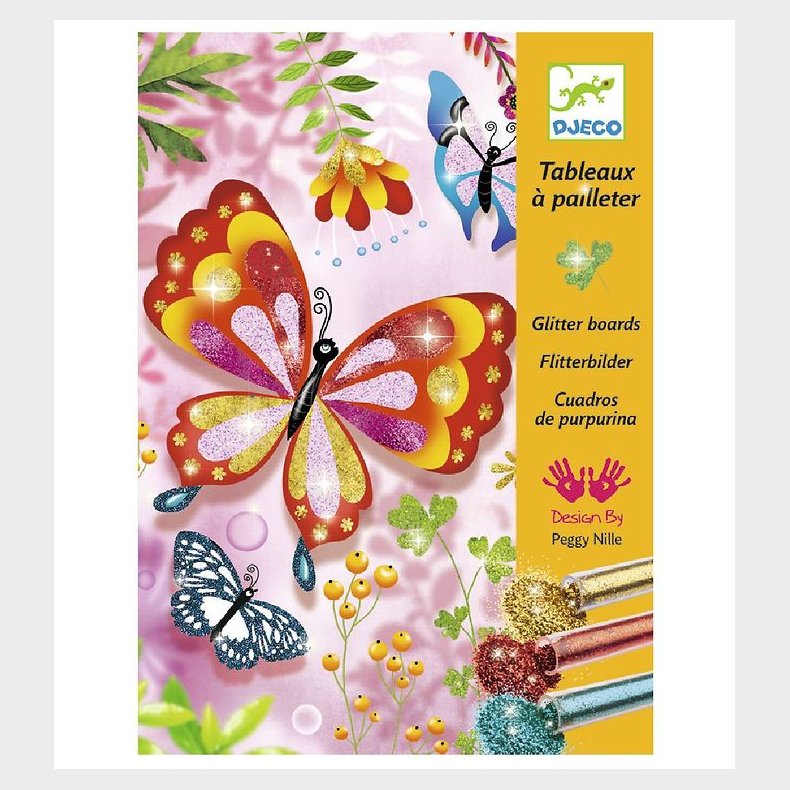 Djeco Glimmerbilleder - Sm� Dyr