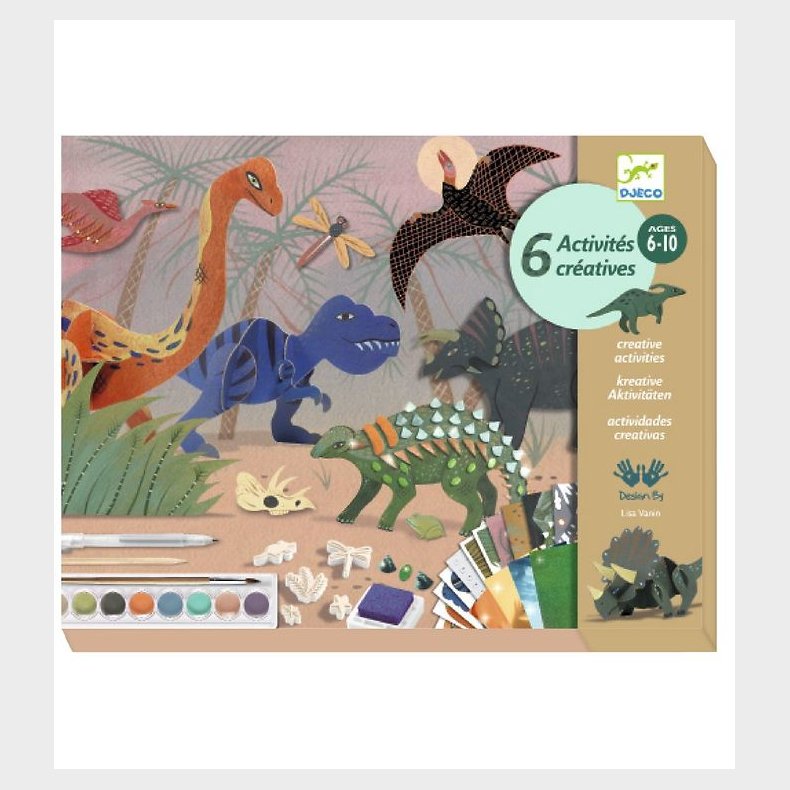 Djeco Kreativ Aktivitets�ske - Dino