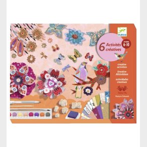 Djeco Kreativ Aktivitetsske - Blomster
