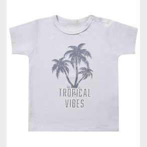 Petit by Sofie Schnoor T-shirt - Julius - Lysebl m. Palme