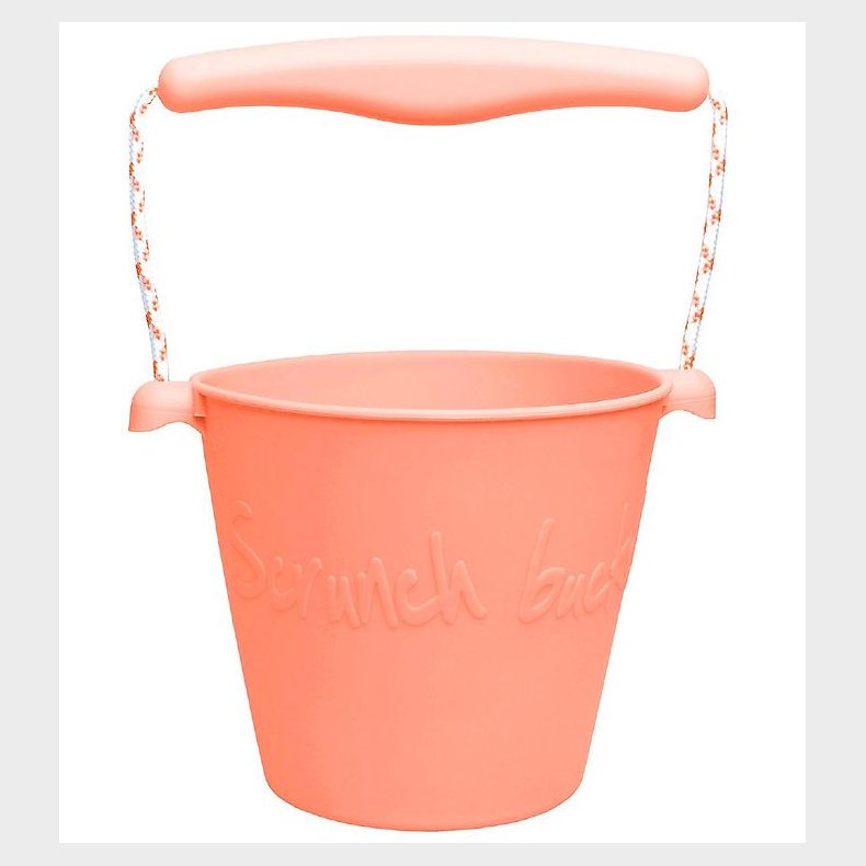 Scrunch Spand - Silikone - 13 cm - Coral