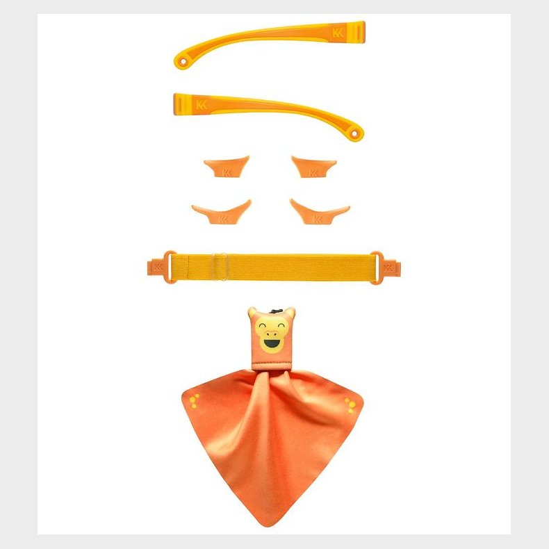 Mokki Tilbehr til Solbriller - Click & Change - 8 dele - Gul