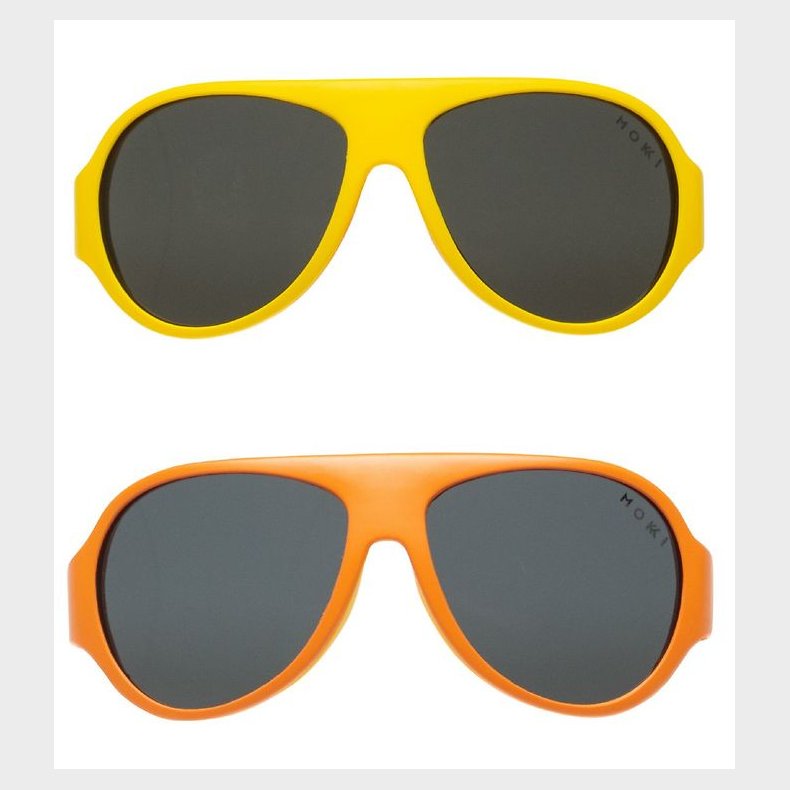 Mokki Solbriller - Click & Change - 10 dele - Orange