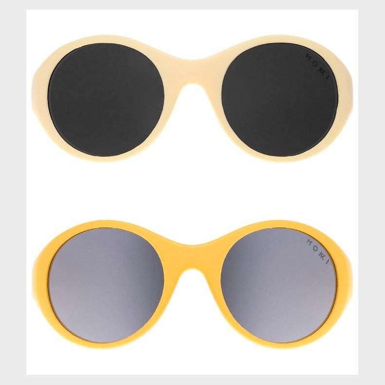 Mokki Solbriller - Click & Change - 10 dele - Gul