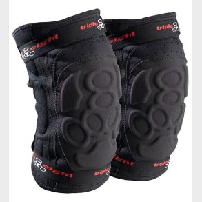 Triple Eight Kn�beskyttere - Exoskin - Sort