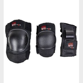 Triple Eight Beskyttelsesst - Little Tricky Junior - Sort