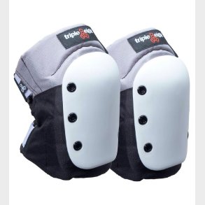 Triple Eight Knbeskyttere - Street Knee - Sort/Hvid