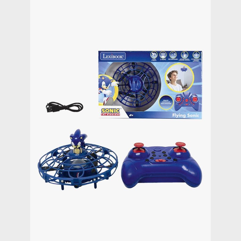 Sonic Fjernstyret Flyvende UFO med Lys