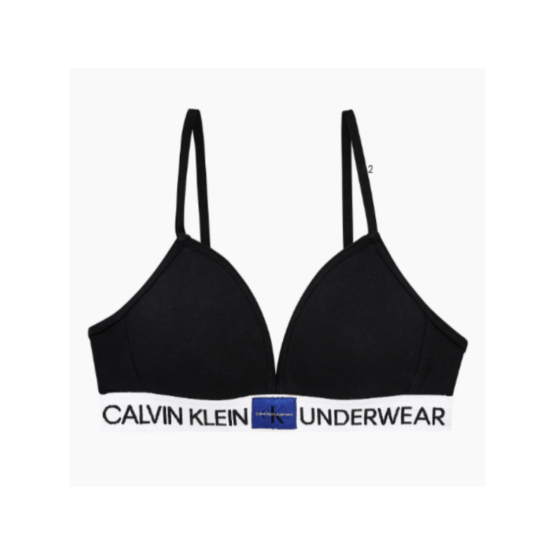 Calvin Klein Molded Bralette Padded Black - Legekammeraten.dk
