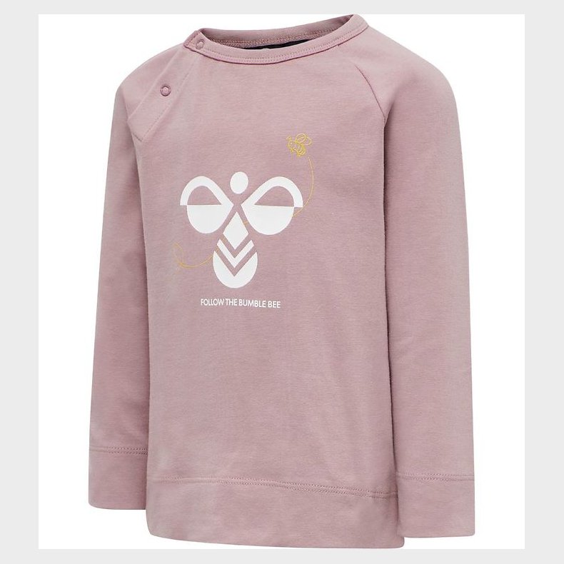 Hummel Bluse - hmlAlma - Rosa m. Logo