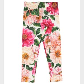 Dolce & Gabbana Leggings - Rosa Blomster