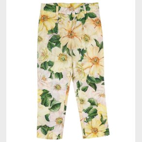 Dolce & Gabbana Bukser - Gul m. Blomster