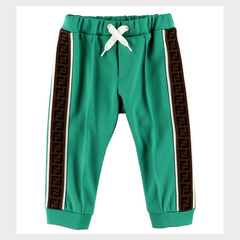 Fendi Bukser - Grn m. Logobnd