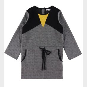 Hust and Claire Kjole - Wilde - Gr m. Sort/Gul