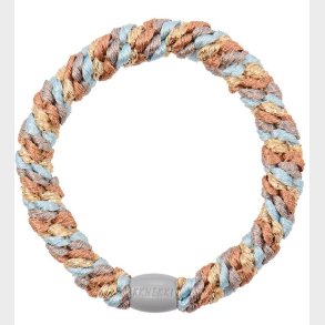 Kknekki Hrelastik - Lysebl/Beige Glimmer