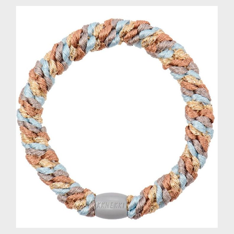 Kknekki Hrelastik - Lysebl/Beige Glimmer