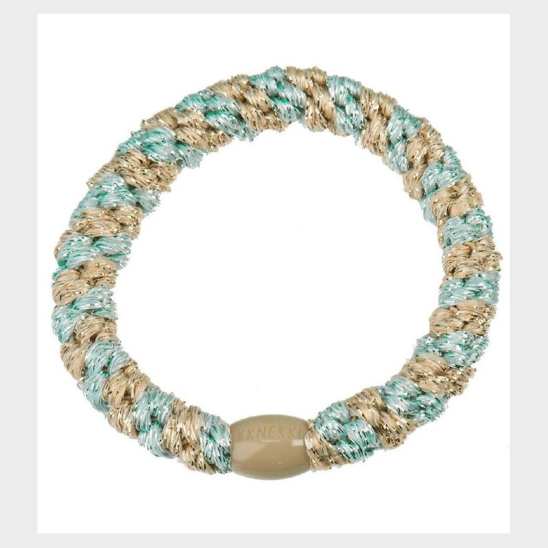 Kknekki Hrelastik - Lysebl/Beige Glimmer