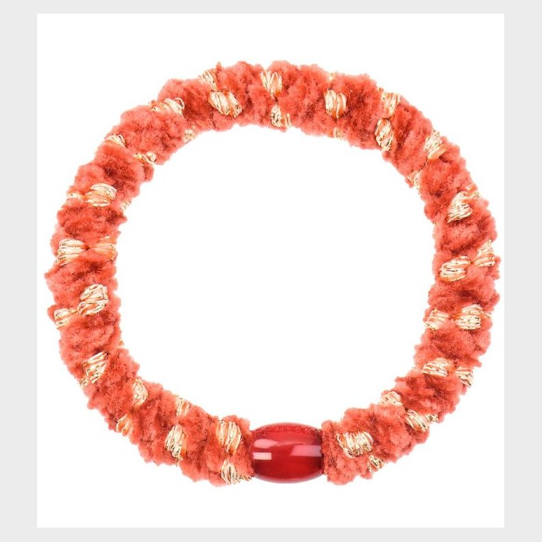 Kknekki Hrelastik - Fersken Velour m. Glimmer