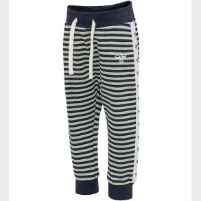 Hummel Sweatpants - hmlVillum - Navy/Pistacie