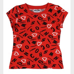 Moschino T-shirt - Rd m. Print