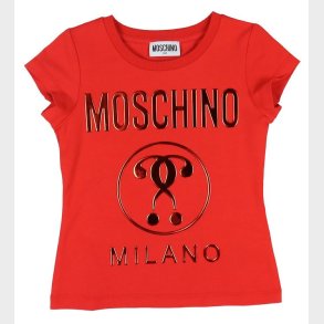 Moschino T-shirt - Rd m. Logo