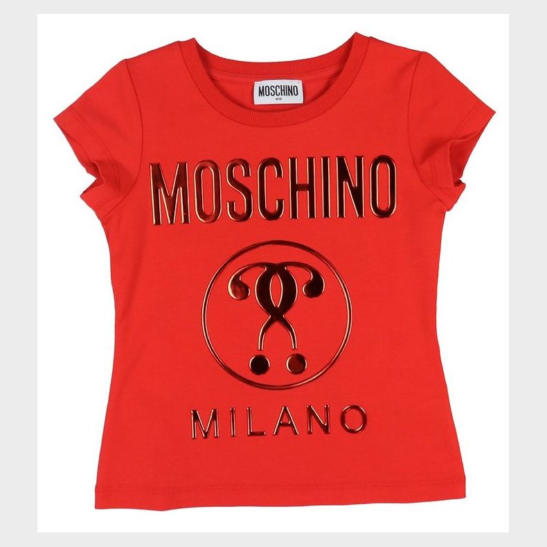 Moschino T-shirt - Rd m. Logo