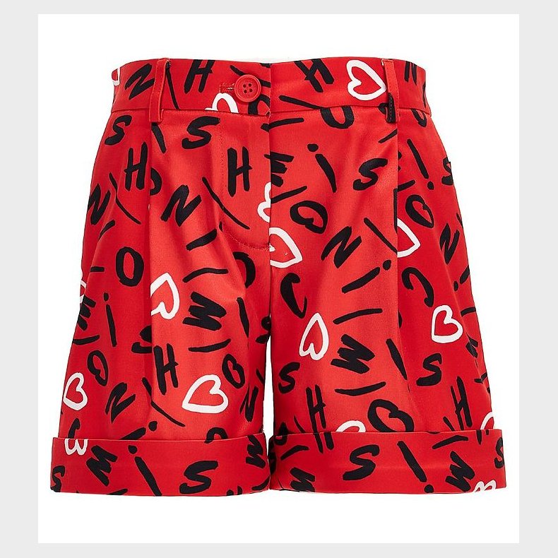 Moschino Shorts - Rd m. Print