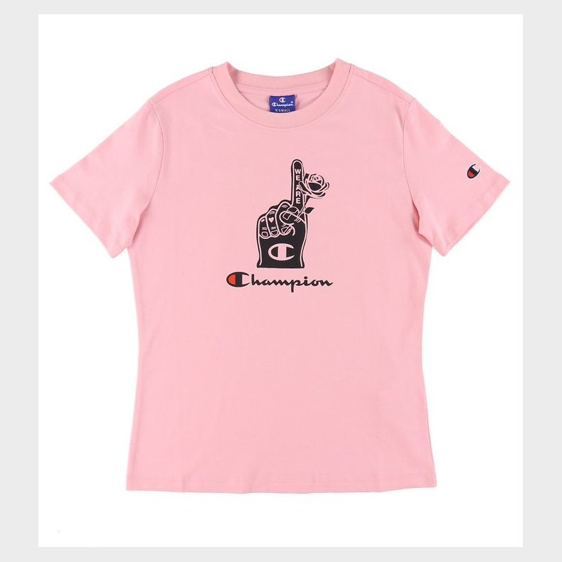Champion Fashion T-shirt - Rosa m. Print