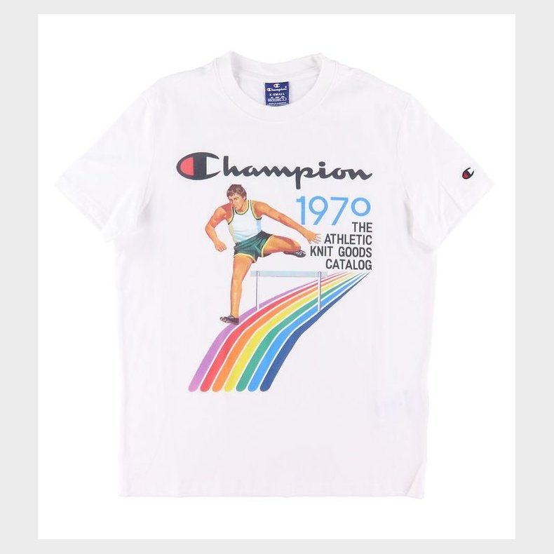 Champion Fashion T-shirt - Hvid m. Print