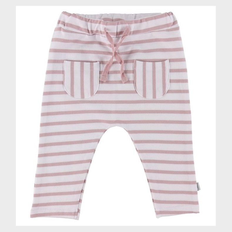 Hust and Claire Bukser - Gill - Hvid/Rosastribet