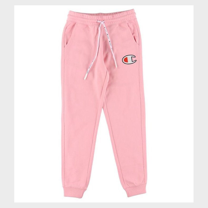 Champion Fashion Sweatpants - Rosa m. Logo