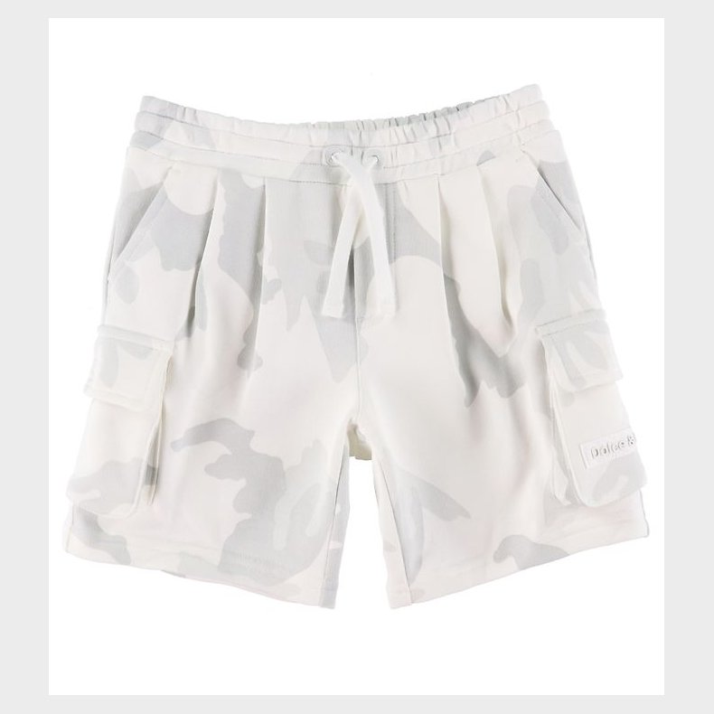 Dolce & Gabbana Sweatshorts - Hvid Camouflage