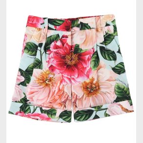Dolce & Gabbana Shorts - Bl m. Rosa Blomster