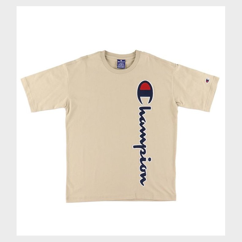 Champion Fashion T-shirt - Beige m. Logo