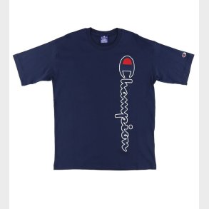 Champion Fashion T-shirt - Navy m. Logo