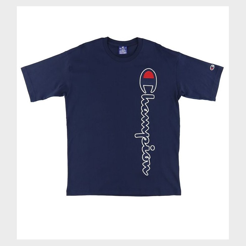 Champion Fashion T-shirt - Navy m. Logo