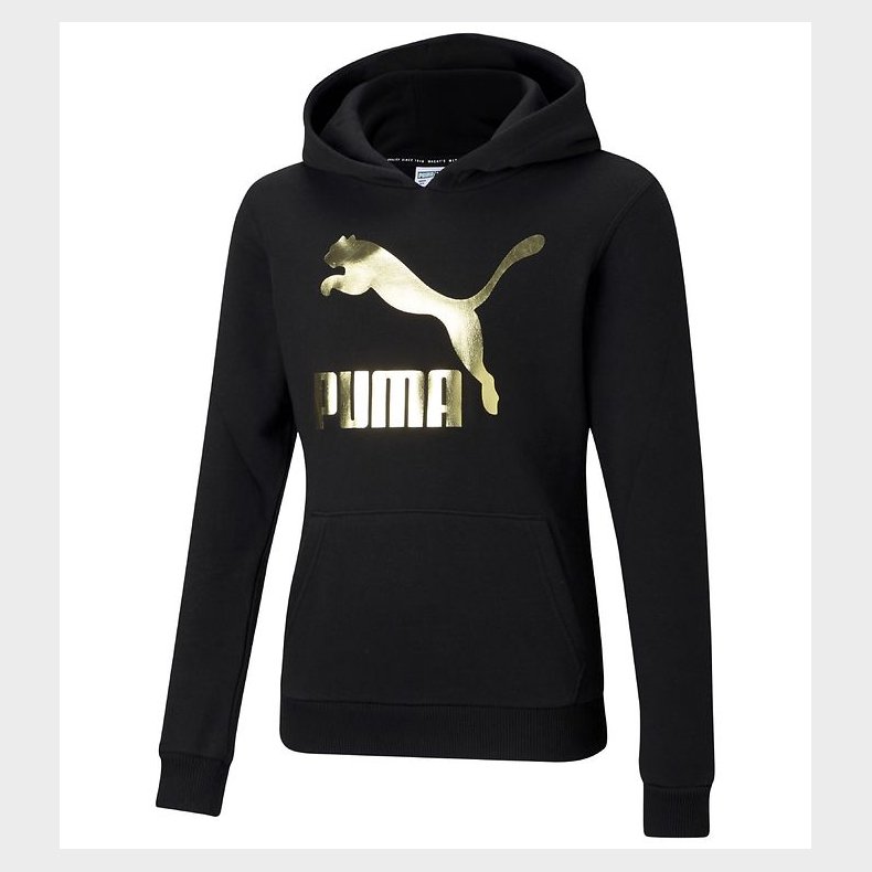 Puma H�ttetr�je - Classics - Sort m. Guld Logo