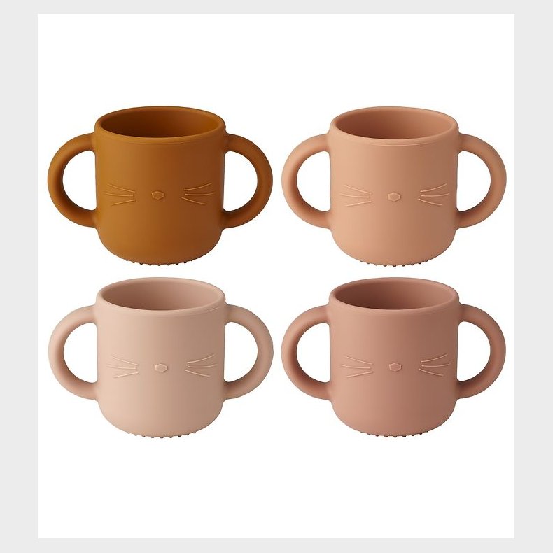 Liewood Kopper - 4-pak - Silikone - Rosa Mix