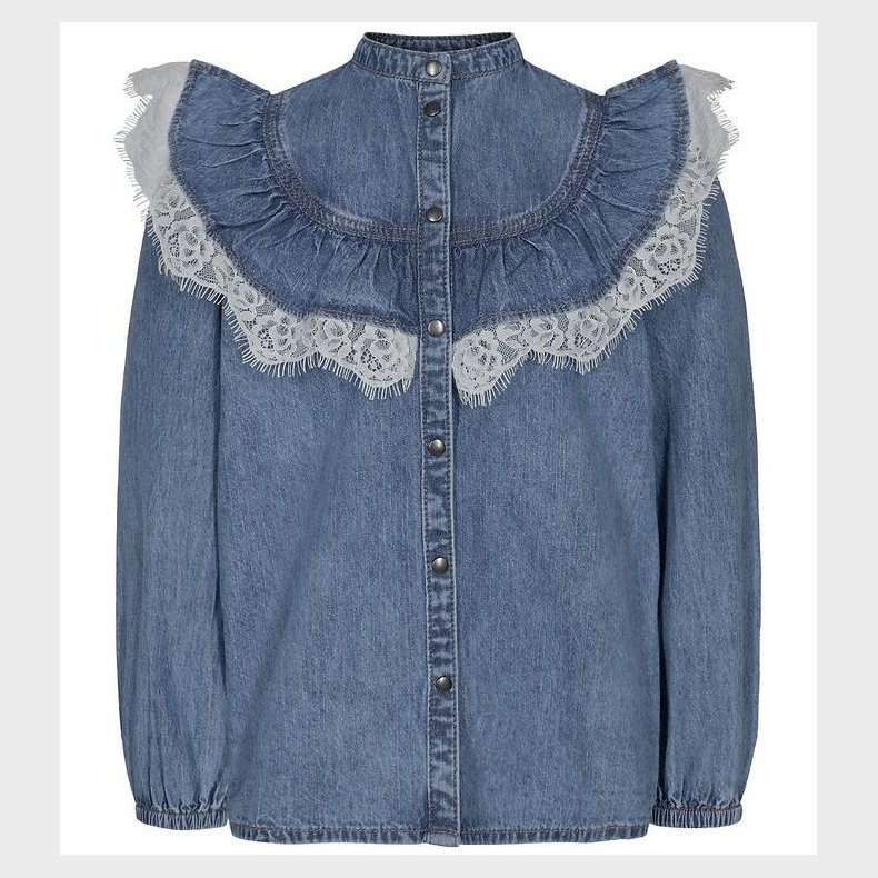 Petit by Sofie Schnoor Skjorte - Atlanta - Bl Denim