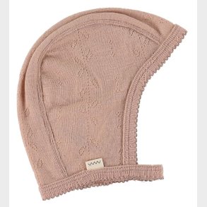 MarMar Hjelm - Hoody - Uld - Burnt Rose