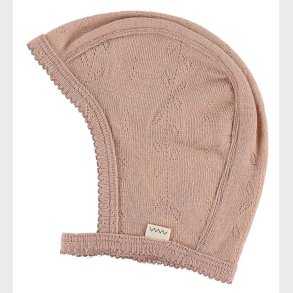 MarMar Hjelm - Hoody - Uld - Burnt Rose