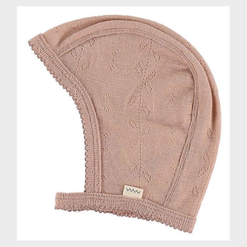 MarMar Hjelm - Hoody - Uld - Burnt Rose