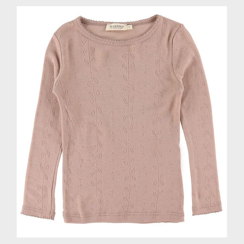 MarMar Bluse - Tamra - Uld - Burnt Rose