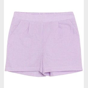 Grunt Shorts - Dana - Lilla/Hvid Tern