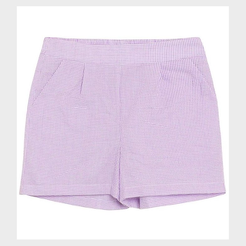 Grunt Shorts - Dana - Lilla/Hvid Tern