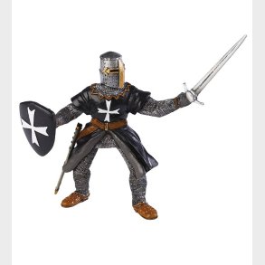 Papo Hospitaller Ridder m. Sv�rd - H: 11 cm