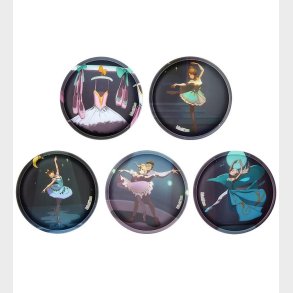 Ergobag Velcromrker - 5 stk. - Ballerinaer