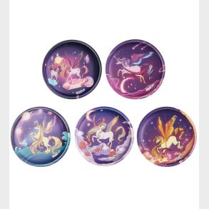 Ergobag Velcromrker - 5 stk. - Pegasus